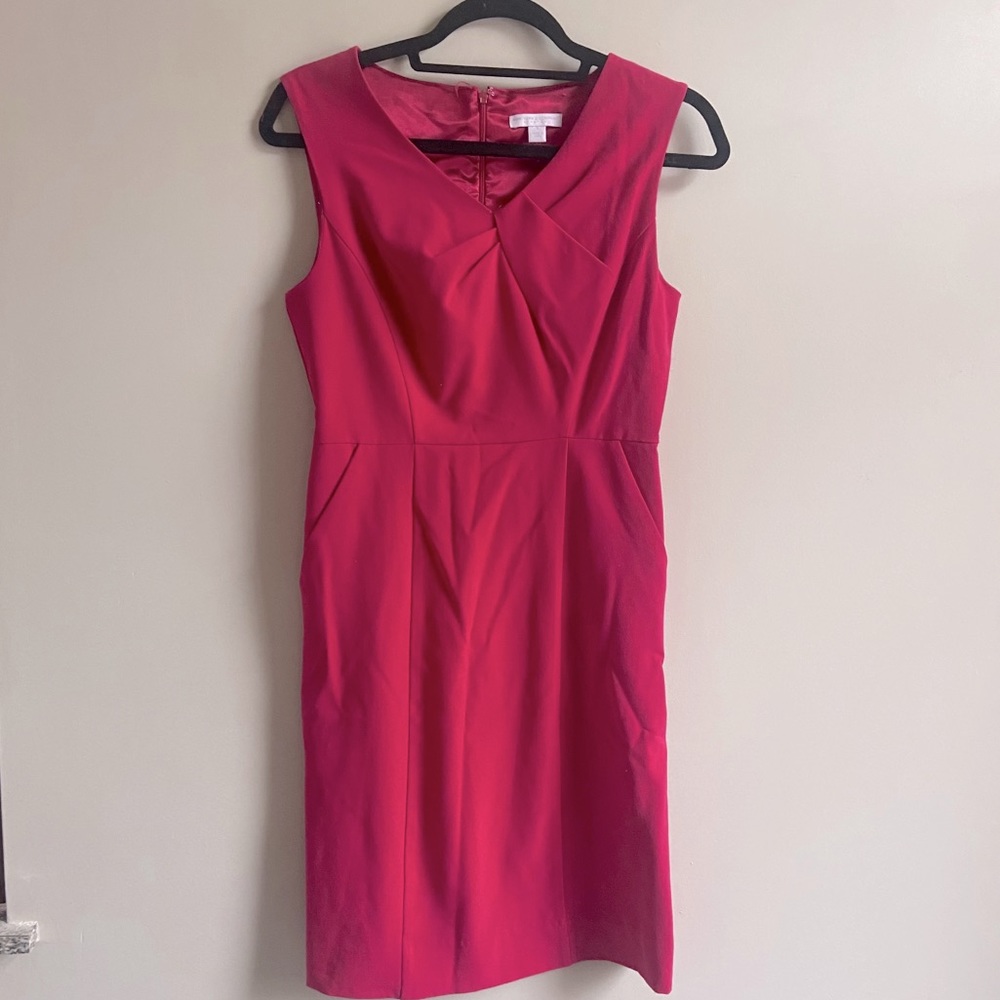 New York & Company pink work dress